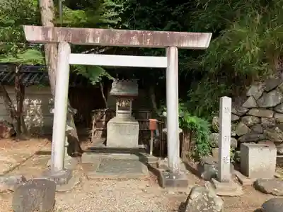 御剱八幡宮の周辺