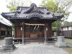 六月八幡神社の本殿