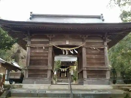城野松尾神社の山門・神門