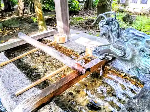 八劔社（木田八劔社）の手水舎