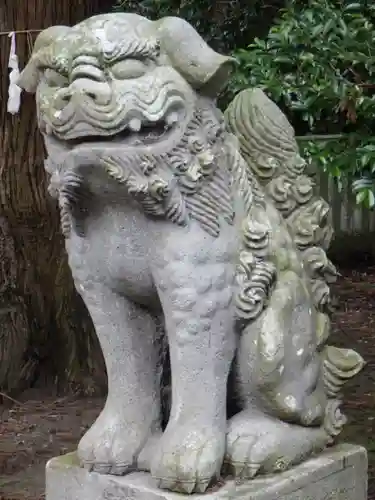 倭文神社の狛犬