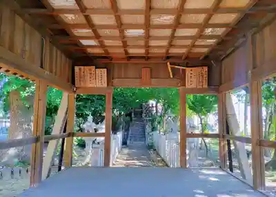 浅間社の本殿・本堂