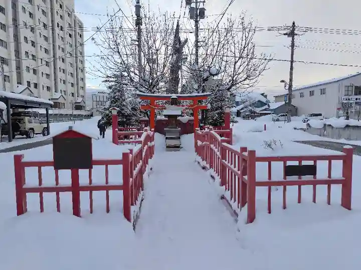 旭川銀座弁天神社の鳥居
