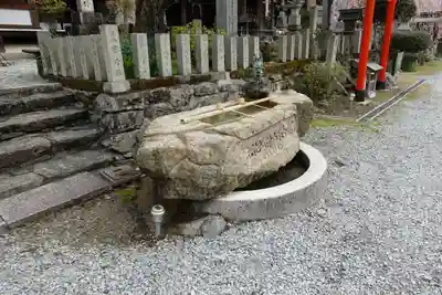 櫻本坊の手水舎