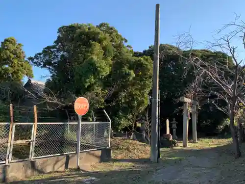 千草川神社の鳥居