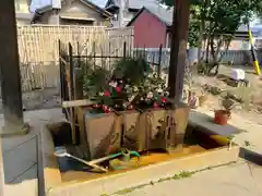 石刀神社の手水