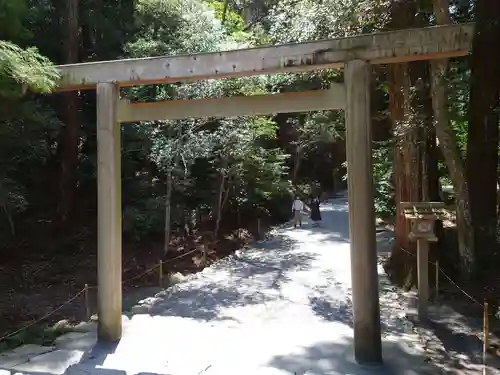 伊勢神宮内宮（皇大神宮）の鳥居