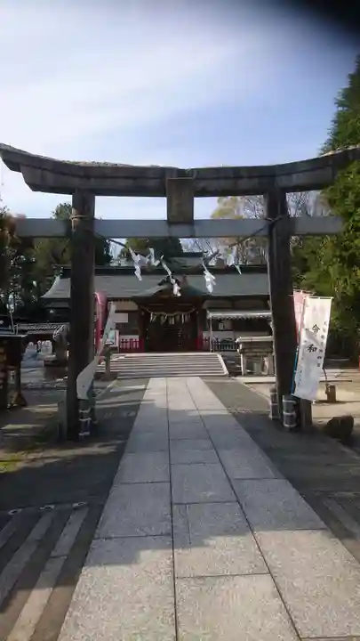 新羅神社の鳥居