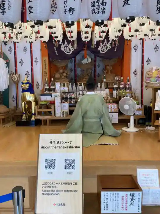 種貸社(住吉大社末社)の本殿・本堂