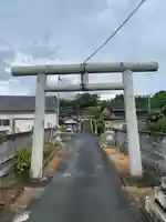 大分八幡神社の鳥居