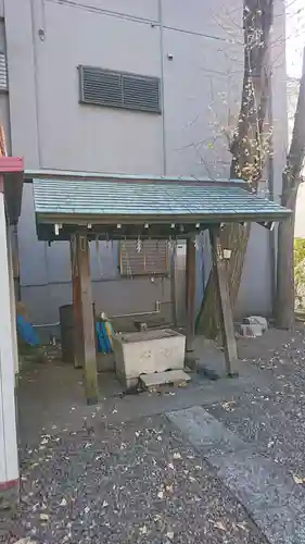 諏訪神社の手水舎