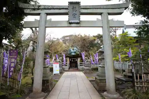 江島神社の鳥居