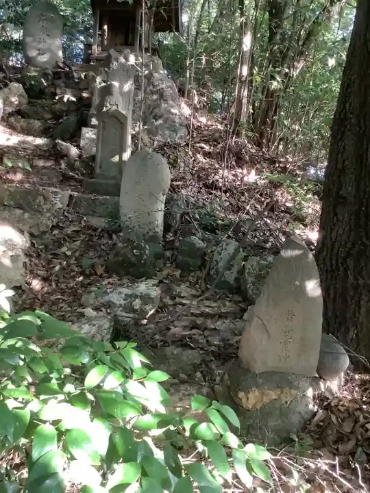 熊野社(塔野地東屋敷)の末社・摂社