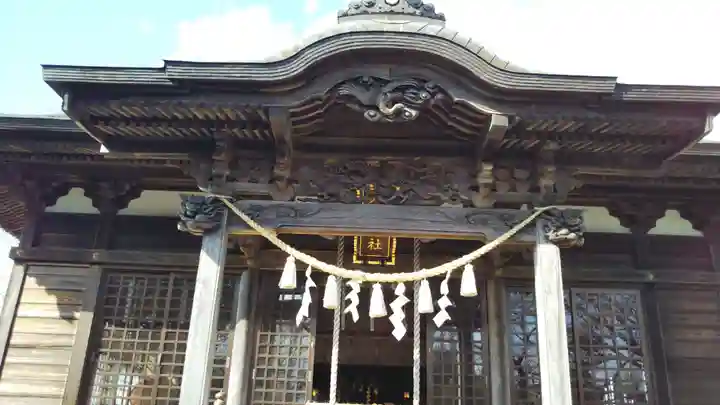 茂原八幡神社の本殿・本堂