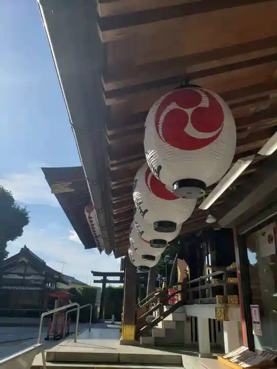 中野沼袋氷川神社の本殿・本堂