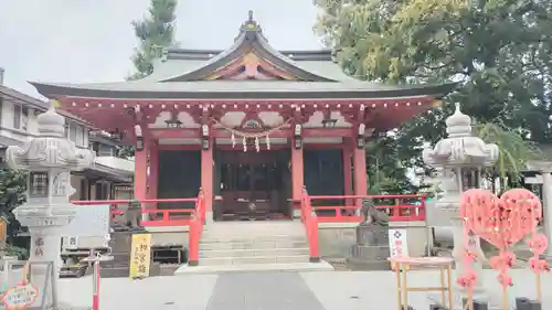 越谷香取神社の本殿・本堂