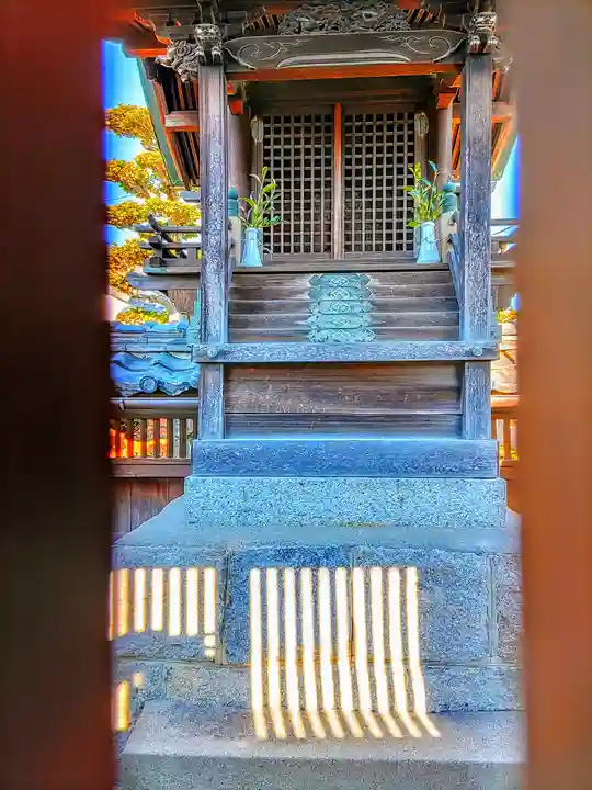 八幡社(平中八幡社)の本殿・本堂