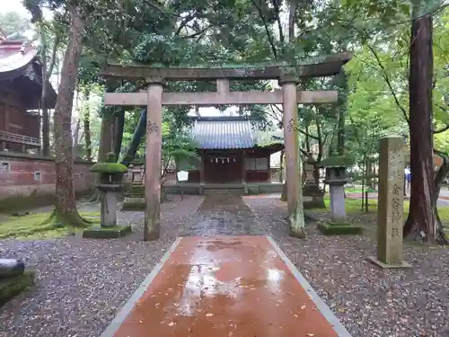 尾山神社の鳥居