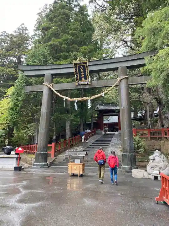 日光二荒山神社の鳥居