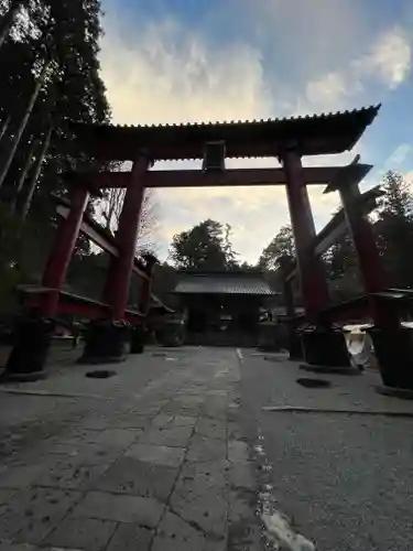 北口本宮冨士浅間神社の鳥居