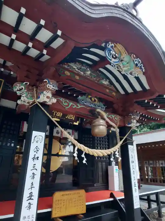 薬師寺八幡宮の本殿・本堂