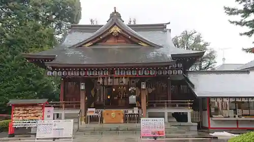 中野沼袋氷川神社の本殿・本堂