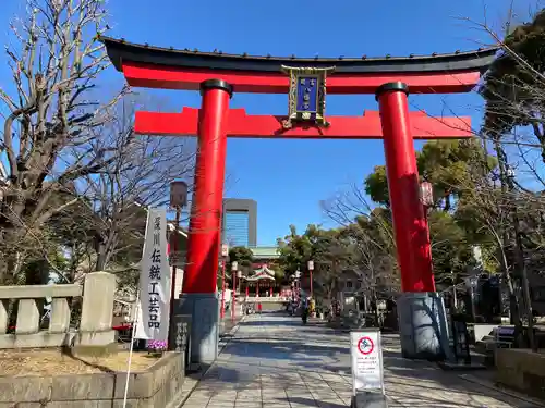 富岡八幡宮の鳥居