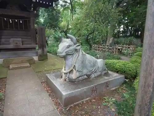 白岡八幡神社の狛犬