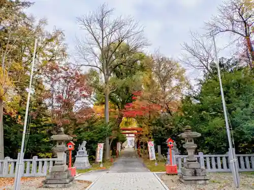 永山神社の景色