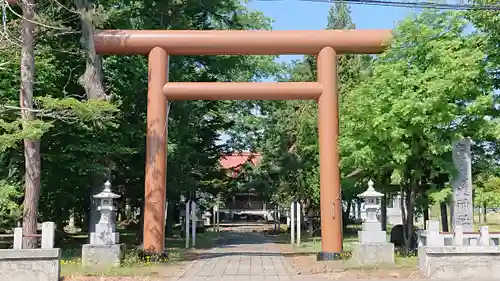 真龍神社の鳥居