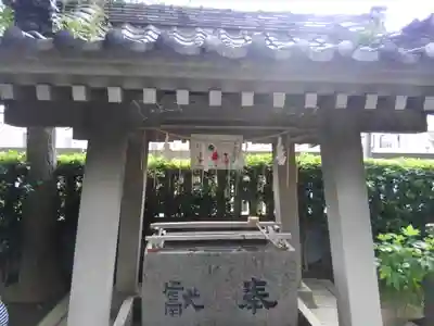 飛木稲荷神社の手水舎