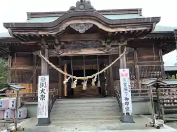 大歳神社の本殿・本堂