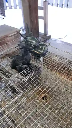 北海道神宮頓宮の手水舎