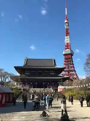 増上寺の本殿・本堂