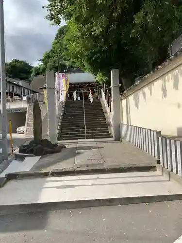 太田杉山神社・横濱水天宮の庭園