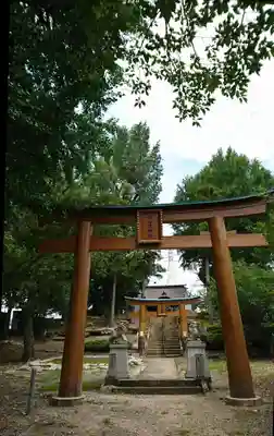 沼山津神社の鳥居