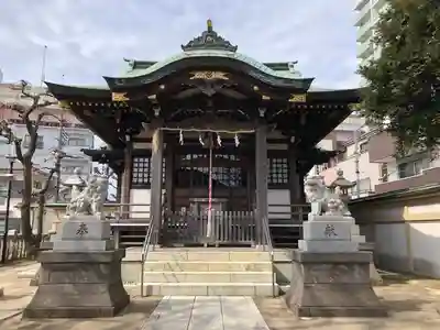 綾瀬神社の本殿・本堂