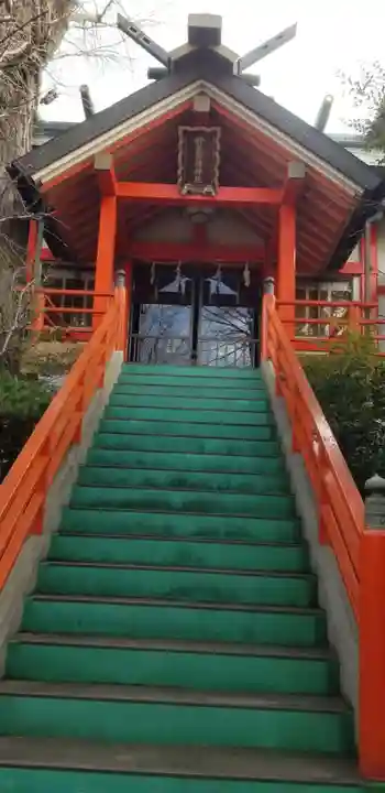 於玉稲荷神社の本殿・本堂