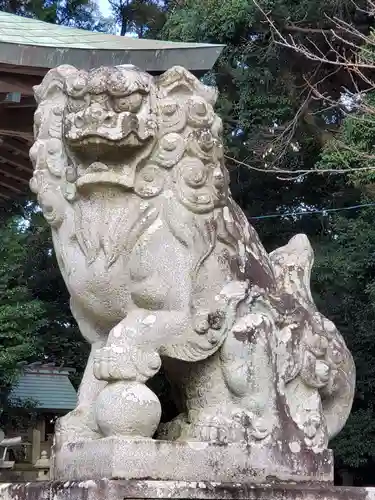 八幡社の狛犬