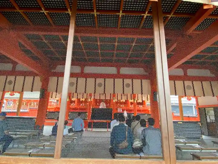 伏見稲荷大社の本殿・本堂