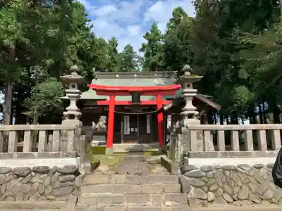 中野谷神社の鳥居