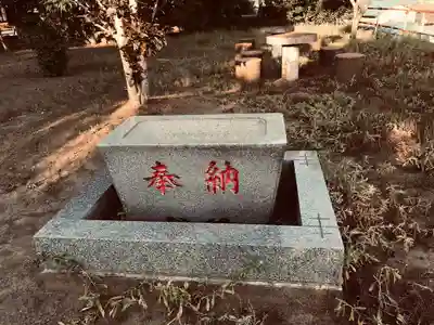 長峰神社の手水舎