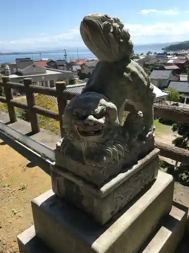 熊野神社の狛犬