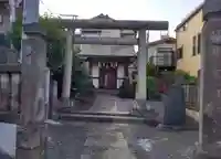 目白豊坂稲荷神社の鳥居