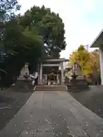 諏訪神社の鳥居