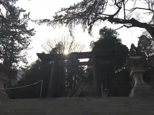 函館八幡宮の鳥居