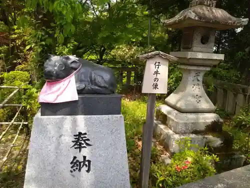 長岡天満宮の狛犬