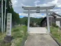 六柱神社(榛原石田)の鳥居
