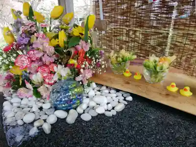 当別神社の手水舎