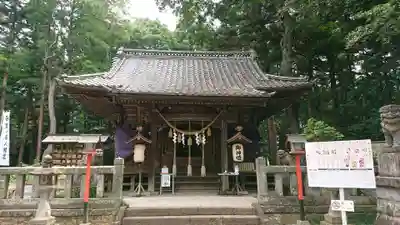間々田八幡宮の本殿・本堂
